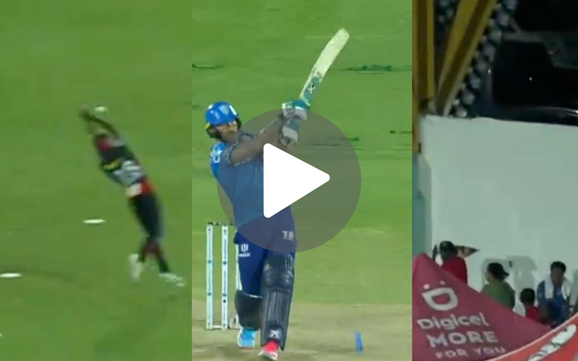 [Watch] Du Plessis Adds Insult To Amir's Injury As He Slams A Maximum After Being Dropped In CPL 2024